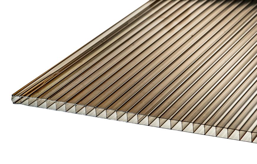 RIATHERM, 10 mm 2-lags, Bronze, 2100mm x 6000mm